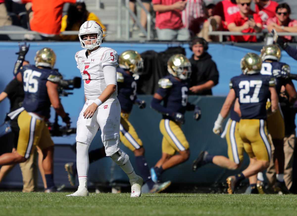 Graham Mertz has had a concerning start to a 2021 season wherein many expected him to break out. 